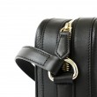 sac trotteur en cuir foulonné noir - detail