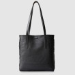 ”SUZANNE” - M, soft deerskin leather, black colour - front view