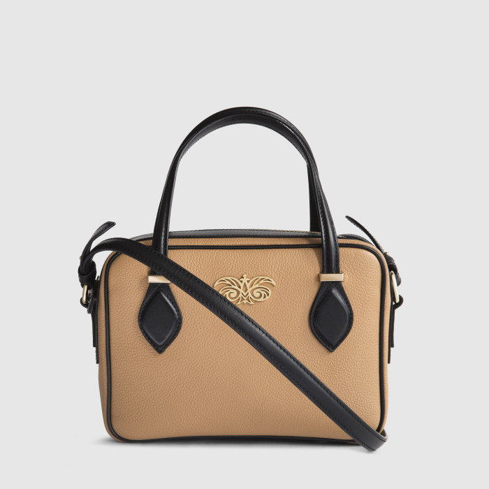 Leather handbag "JULIETTE"