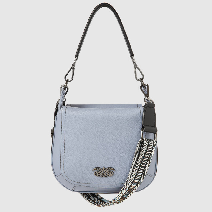 Crossbody bag "NEW FRENCHY" in grained leather