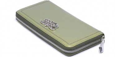 Portefeuille continental Kyoto en cuir